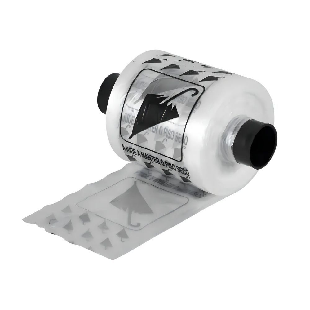 BOBINA REFIL EMBALADOR DE GUARDA-CHUVAS DE PAREDE COM 150UND