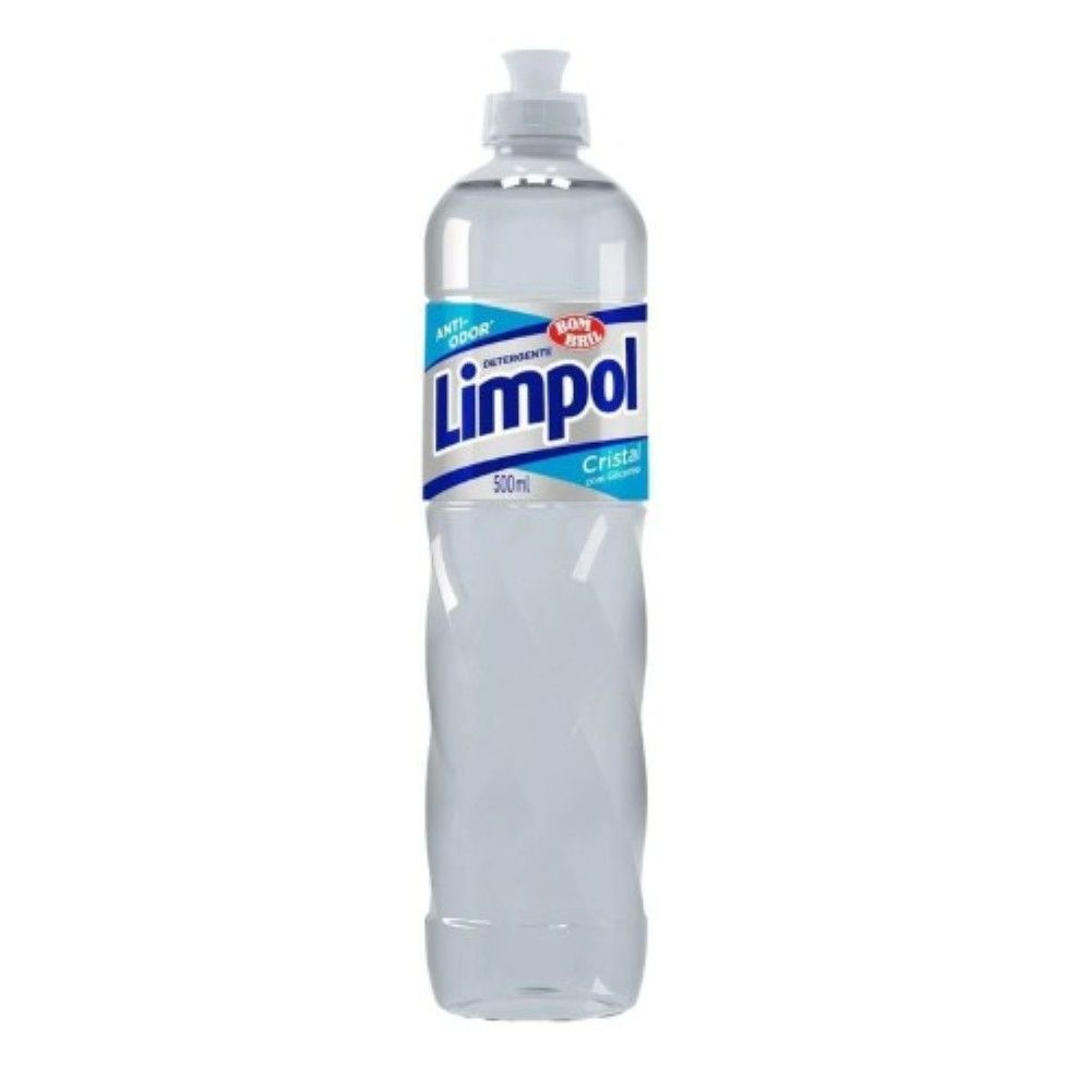 DETERGENTE 500ML CLEAR CRISTAL LAVA LOUCAS - LIMPOL