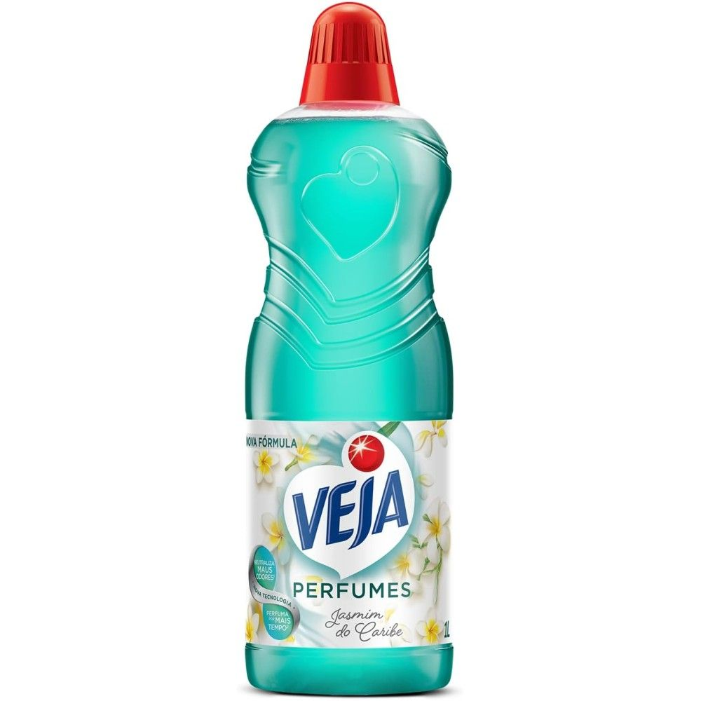 VEJA 1L LIMPADOR PERFUMADO JASMIM USO GERAL