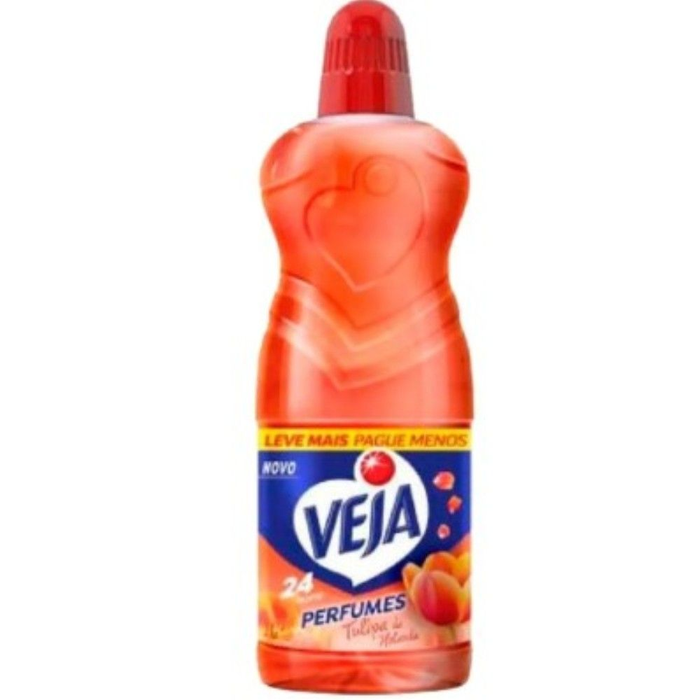 VEJA 1L LIMPADOR PERFUMADO TULIPA DA HOLANDA DE USO GERAL