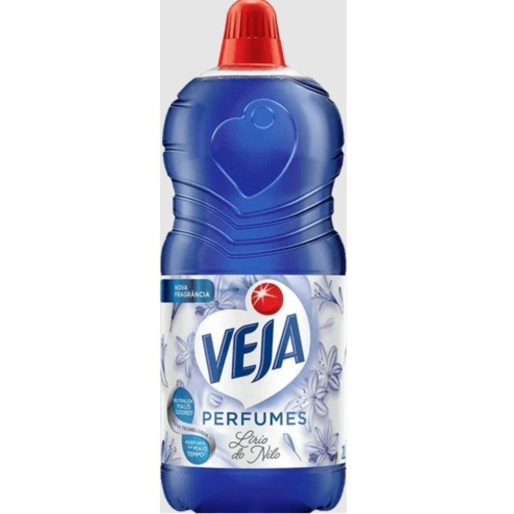 VEJA 2L LIMPADOR PERFUMADO LIRIOS DO NILO DE USO GERAL
