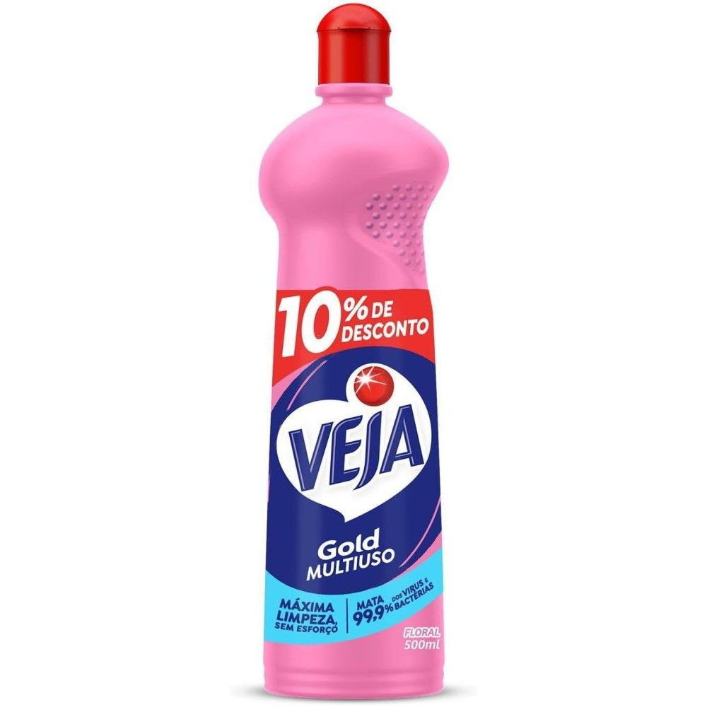 VEJA GOLD MULTIUSO 500ML FLORAL