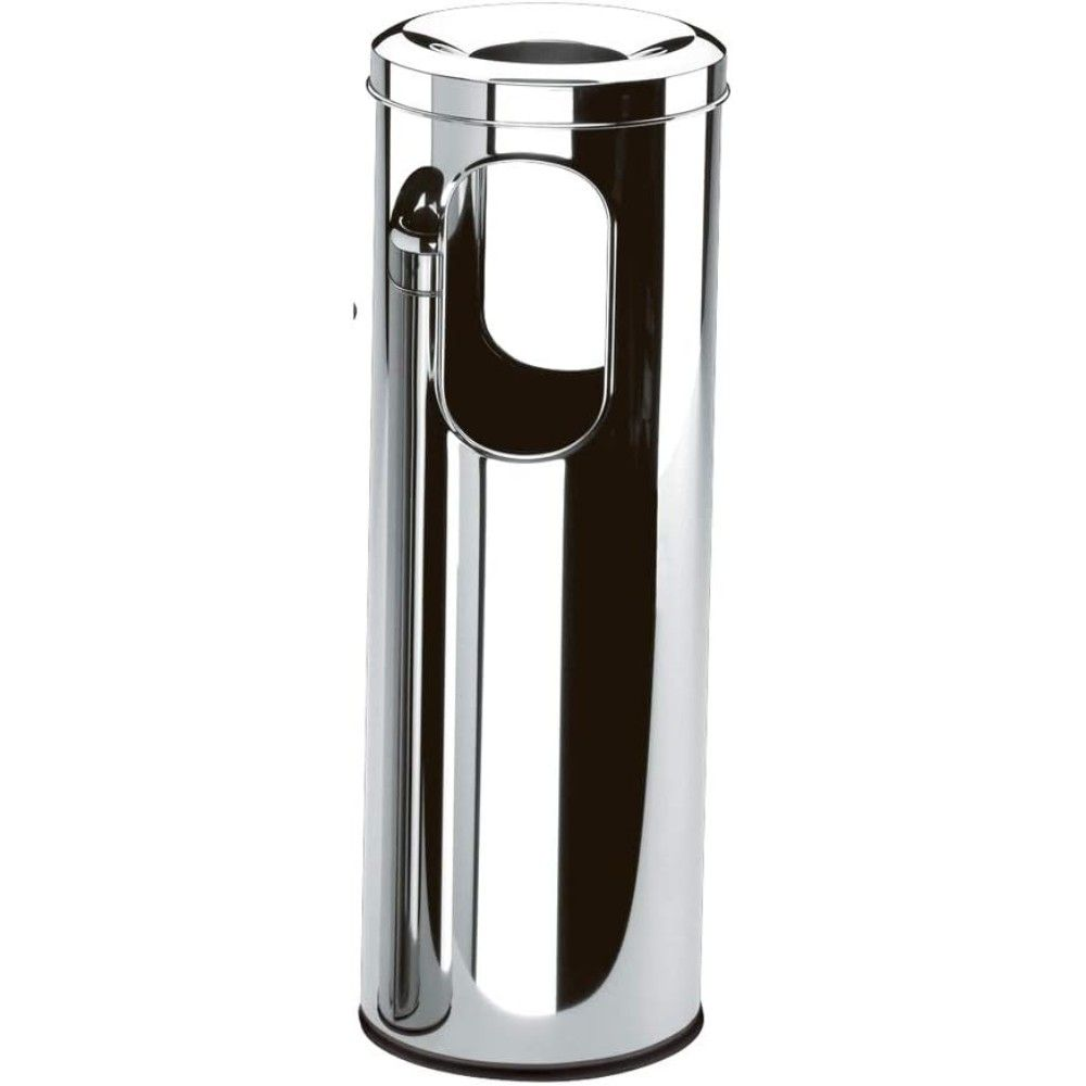CINZEIRO PAPELEIRA INOX A59D20CM - BRINOX 