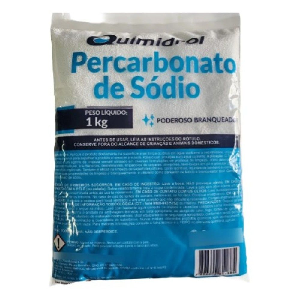 PERCARBONATO DE SODIO 1KG INDUSTRIAL - QUIMIDROL