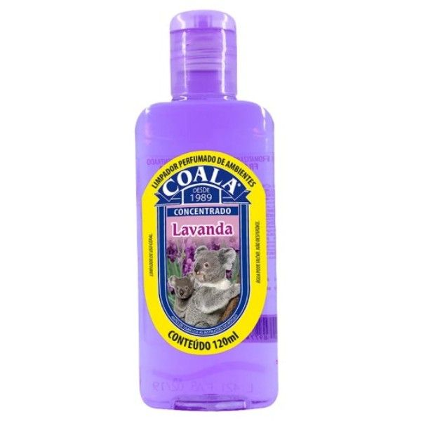 LIMPADOR PERFUMADO 120ML LAVANDA DILUI 8 GOTAS EM 1L - COALA