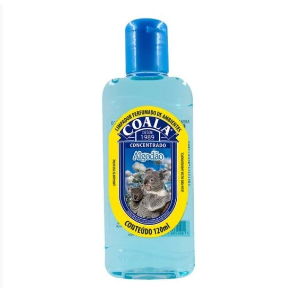 LIMPADOR PERFUMADO 120ML ALGODAO DILUI 8 GOTAS EM 1L - COALA