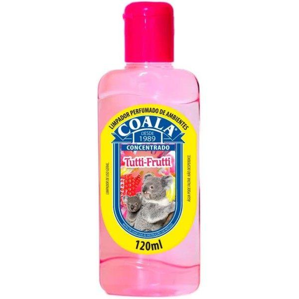 LIMPADOR PERFUMADO 120ML TUTTI FRUTI DILUI 8 GOTAS EM 1L - COALA