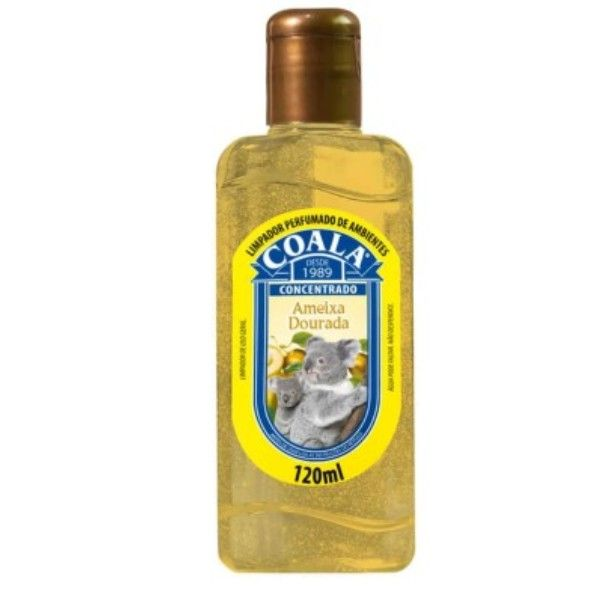 LIMPADOR PERFUMADO 120ML AMEIXA DOURADA DILUI 8 GOTAS EM 1L - COALA