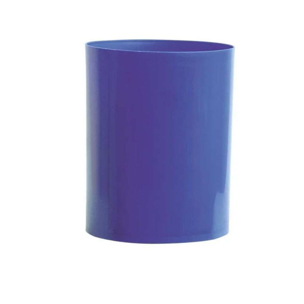 LIXEIRA 14L AZUL SEM TAMPA A30D24CM CESTO COLETOR - BRALIMPIA