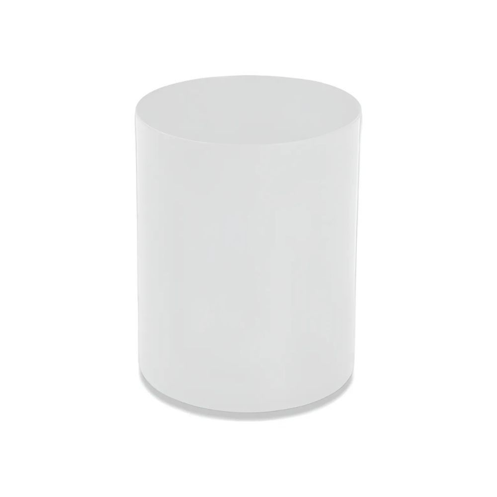 LIXEIRA 14L BRANCA SEM TAMPA A30D24CM CESTO COLETOR - BRALIMPIA