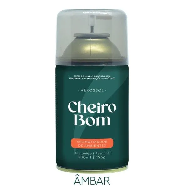 AEROSSOL SENSACOES AMBAR 300ML/196G - CHEIRO BOM