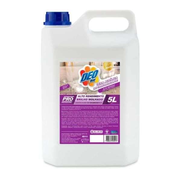 CERA ACRLICA IMPERMEABILIZANTE CONCENTRADA DE 5L - DEOLINE