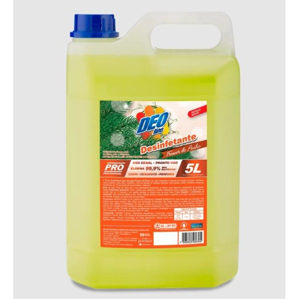 DESINFETANTE DE USO GERAL 5L FRESCOR DO PINHO - DEOLINE