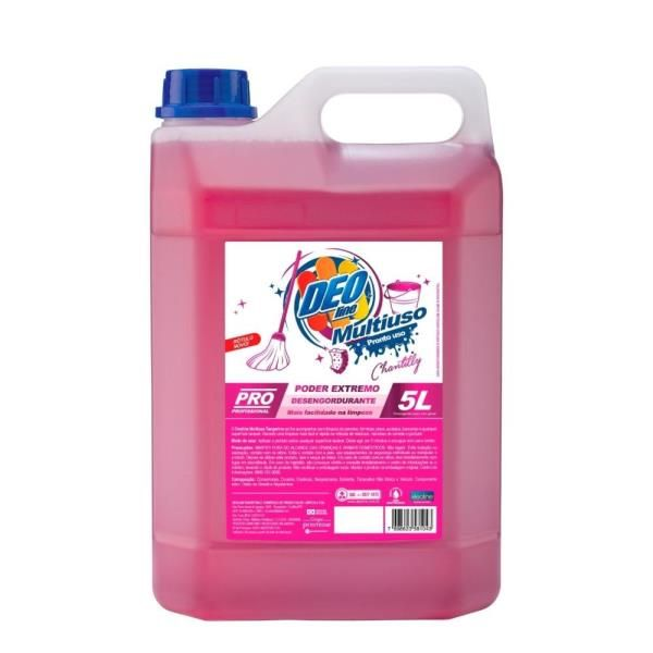 LIMPADOR MULTIUSO 5L CHANTYLI PRONTO USO - DEOLINE