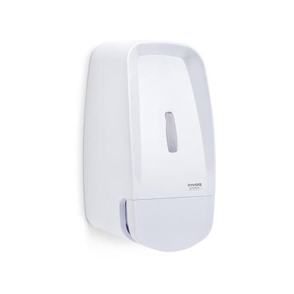 DISPENSER SABONETEIRA / ALCOOL GEL 800ML BRANCA SEM RESERVATORIO - INVOQ