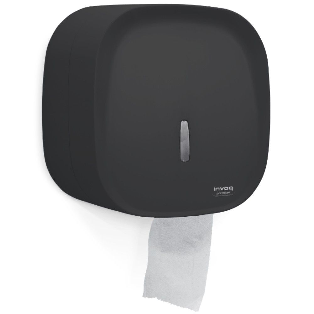 PORTA PAPEL HIGIENICO PRETO DISPENSER ROLAO INVOQ CENTER - PREMISSE