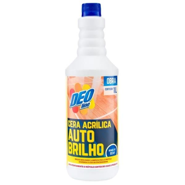 CERA ACRLICA AUTO BRILHO DE 1L - DEOLINE