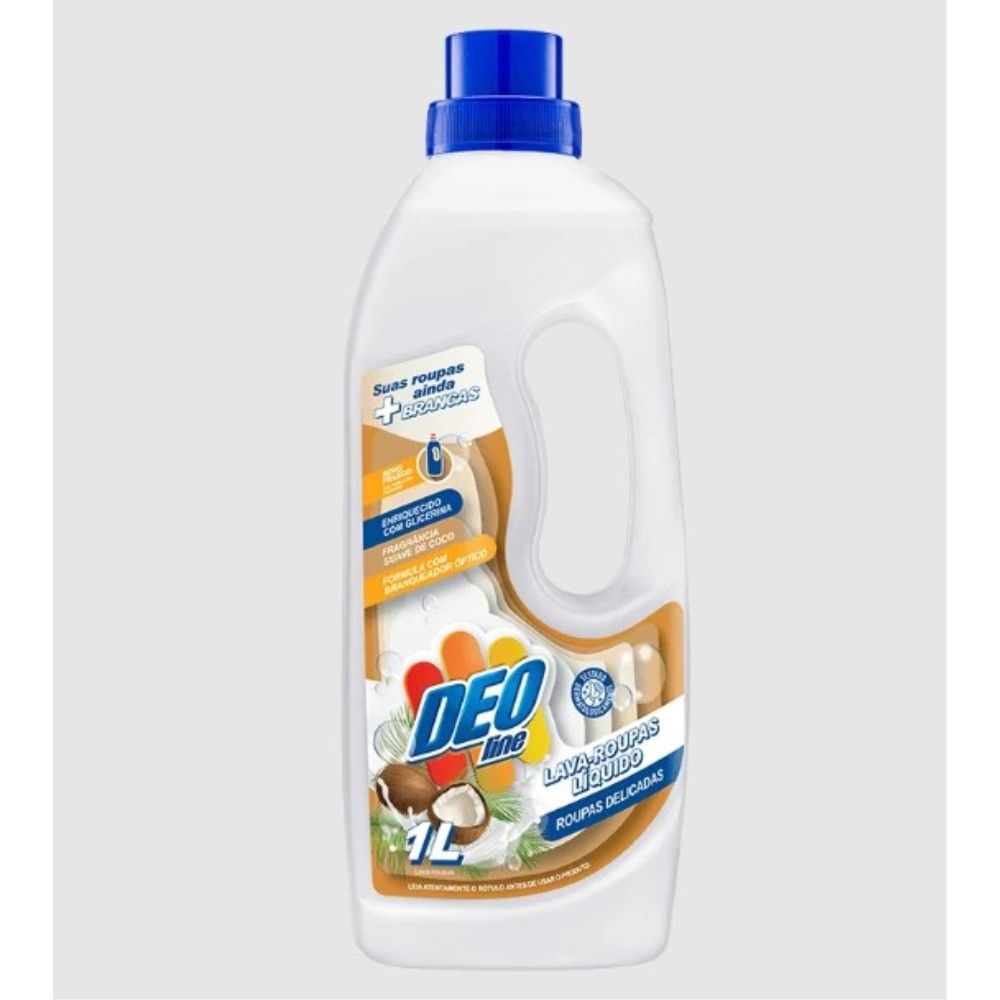 SABAO LIQUIDO 1L LAVA ROUPAS DELICADAS COCO - DEOLINE
