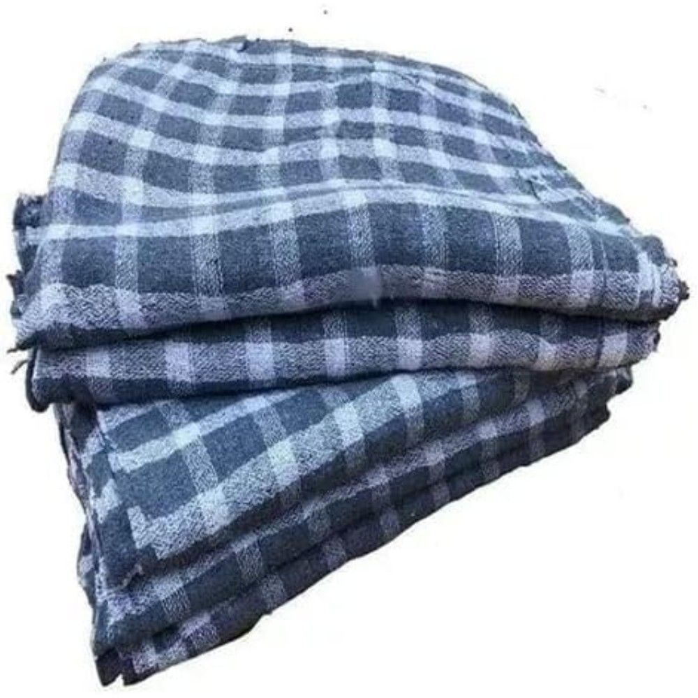 PANO DE CHAO XADREZ SACO ALVEJADO 45X65CM - LITORAL