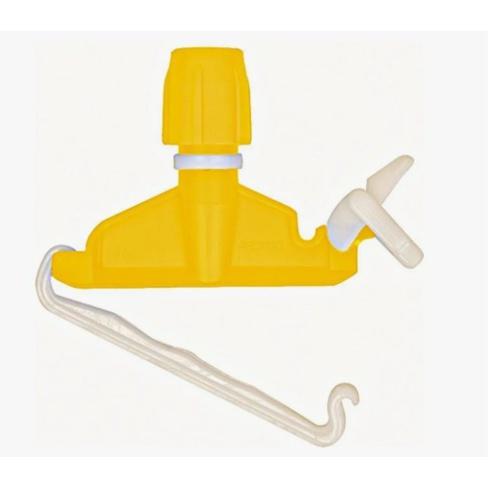 GARRA EURO AMARELO PLASTICO SUPORTE MOP UMIDO SEM CABO - PERFECT