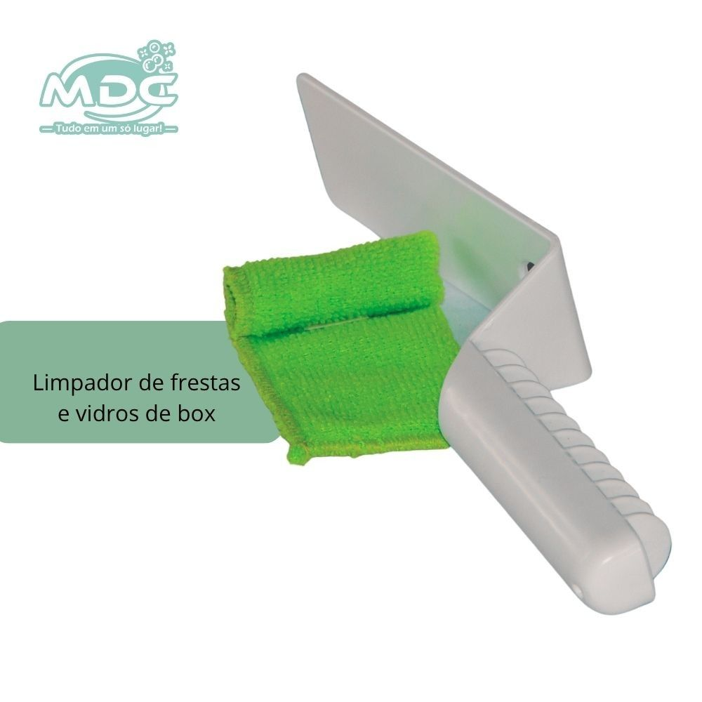 LIMPA VIDROS BOX COM 2 REFIS - TONK