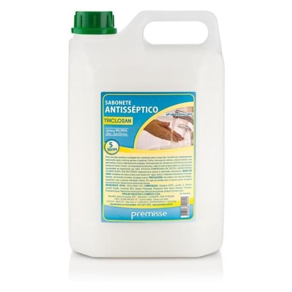 SABONETE ANTI-SEPTICO COM TRICLOSAN 0,5 % 5L