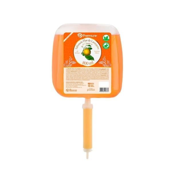SABONETE LIQUIDO 800ML REFIL FLOR DE LARANJEIRA - PREMISSE