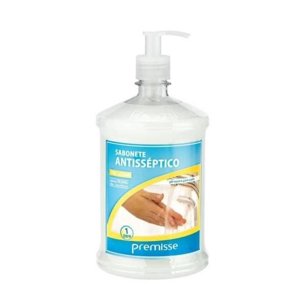 SABONETE LIQUIDO 1L ANTI-SEPTICO COM TRICLOSAN 0,5 % - PREMISSE