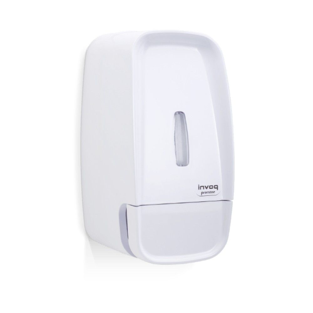 DISPENSER SABONETEIRA ESPUMA 600ML COMPACTA S/ RESERVATORIO BRANCA - INVOQ  