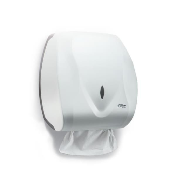 TOALHEIRO BRANCO DISPENSER PORTA PAPEL TOALHA VELOX - PREMISSE