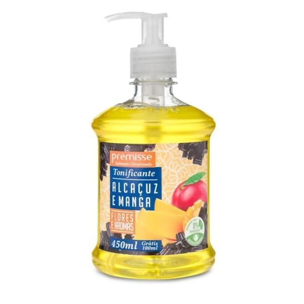 SABONETE LIQUIDO 450ML ALCACUZ E MANGA PUMP - PREMISSE