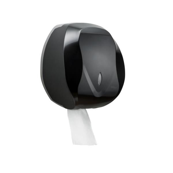 PORTA PAPEL HIGIENICO DARK PRETO DISPENSER ROLAO VELOX - PREMISSE