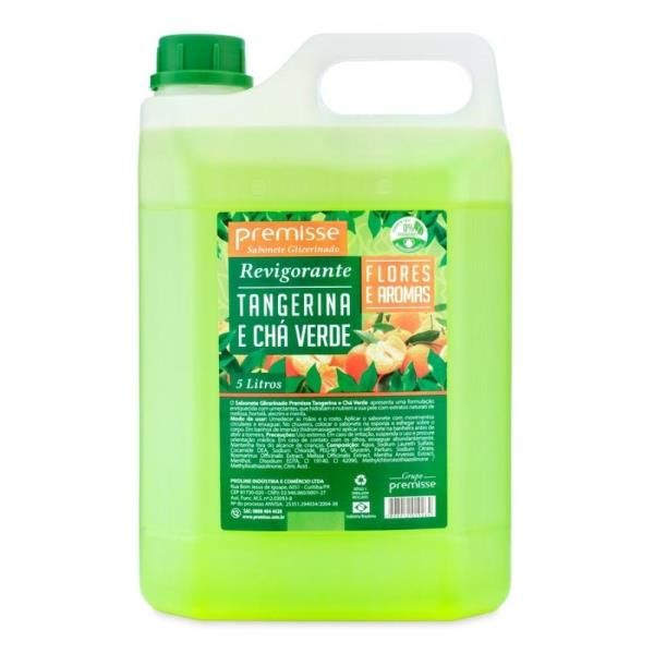 SABONETE LIQUIDO 5L TANGERINA E CHA VERDE - PREMISSE