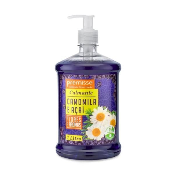 SABONETE LIQUIDO 1L CAMOMILA E ACAI PUMP - PREMISSE