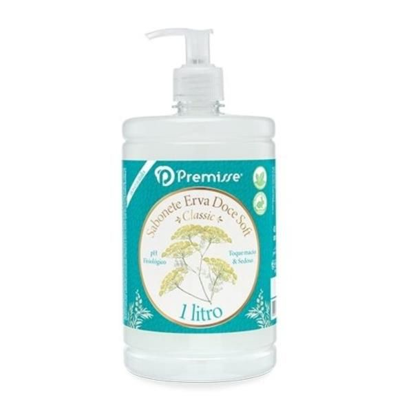 SABONETE LIQUIDO 1L ERVA DOCE SOFT PUMP - PREMISSE