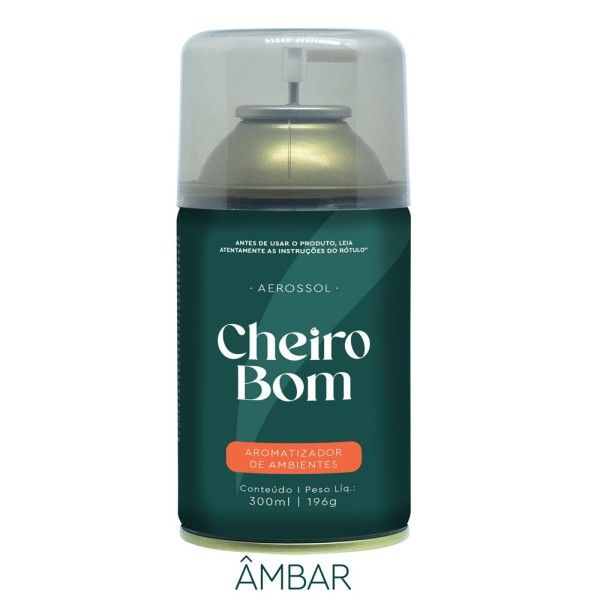 AEROSSOL SENSACOES AMBAR 300ML/196G - CHEIRO BOM