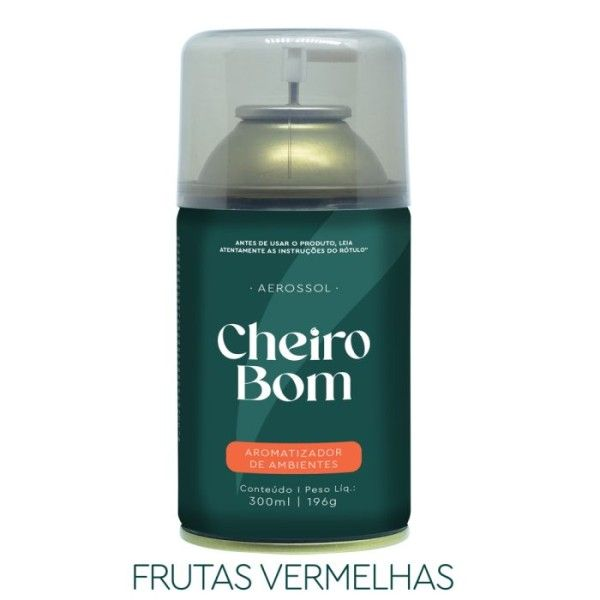 AEROSSOL SENSACOES FRUTAS VERMELHAS 300ML/196G - CHEIRO BOM