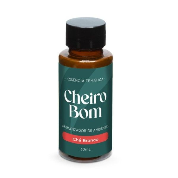 ESSENCIA CHA BRANCO 30ML - CHEIRO BOM