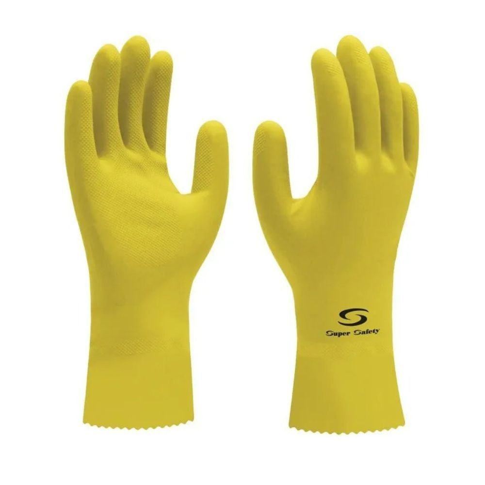 LUVA P 7 SUPER SILVER AMARELA C.A. 33.332 - SUPER SAFETY