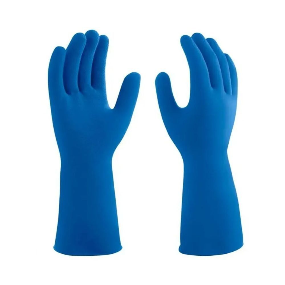 LUVA P 7 SUPER SILVER AZUL C.A. 33.332 - SUPER SAFETY