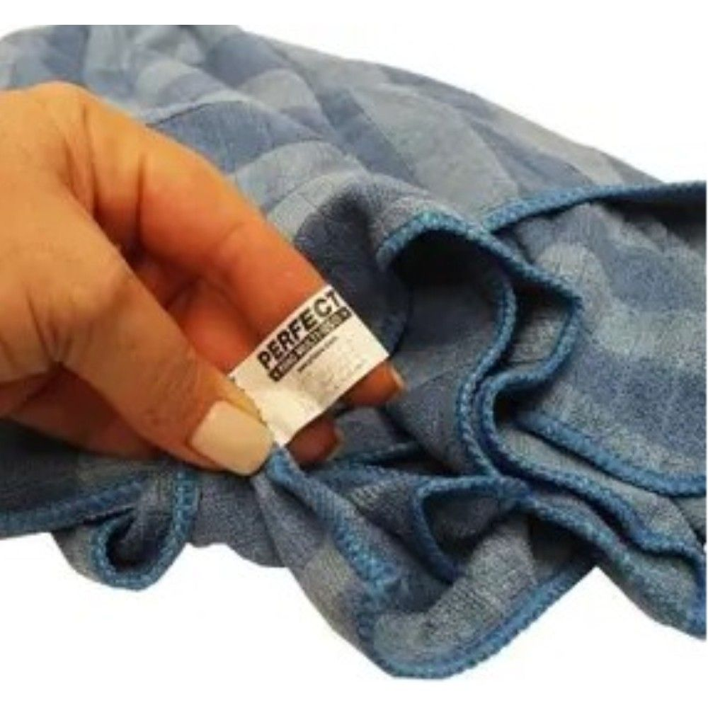 PANO MICROFIBRA 50X60CM QUADRICULADO PANO CHAO - PERFECT 