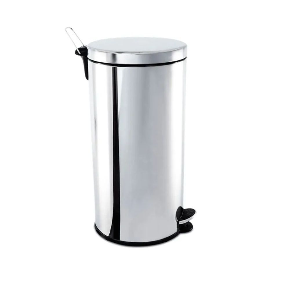 LIXEIRA 30L INOX D PAREDE A50P23XC44CM - BRINOX