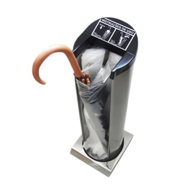 EMBALADOR DE GUARDA CHUVA INOX REDONDO CLEAN - SEKURA