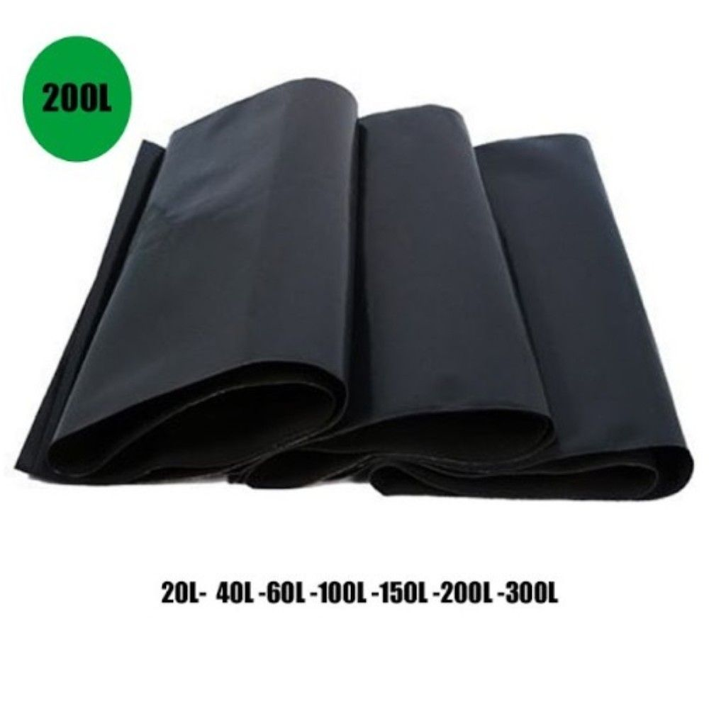 200L PRETO 0.10M FORTE 90X115CM SACOS PARA LIXO COM 100 UND PESO APROX. 5,7KG - MDC