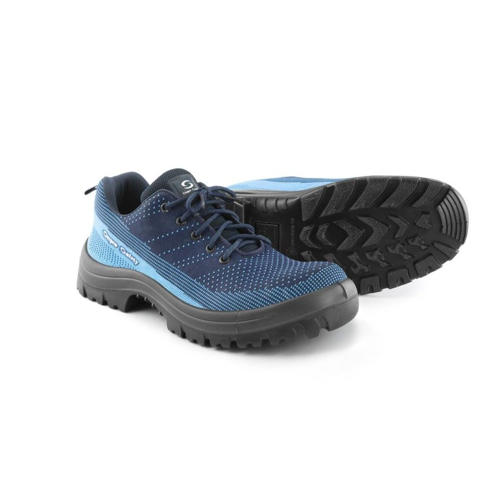 SAPATO DE SEGURANCA N - 39 AZUL ANTI DERRAPANTE  SEM BIQUEIRA  C.A. 38976 - SS
