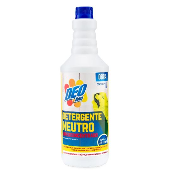 DETERGENTE NEUTRO 1L HIPERCONCENTRADO DILUI 1X30L - DEOLINE