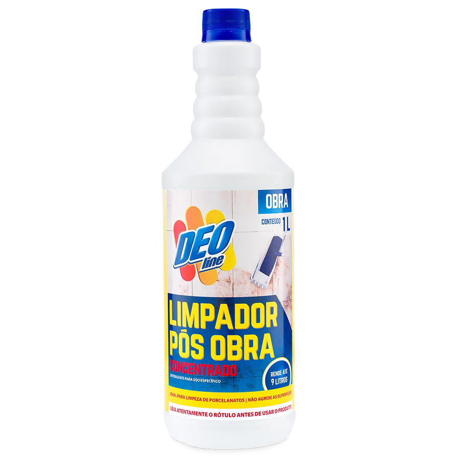 LIMPADOR POS OBRA 1L DILUI 1X9L - DEOLINE