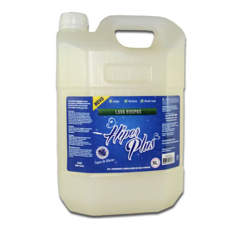 SABAO LIQUIDO 5L LAVA ROUPAS  REALCE - ECO HIPERPLUS