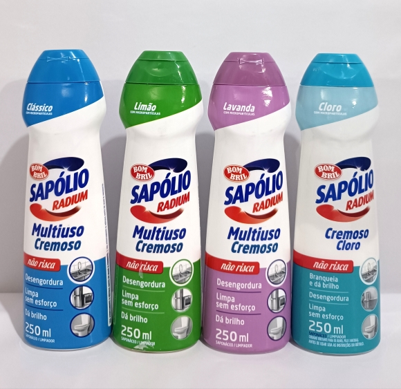 SAPOLIO RADIUM CREMOSO 250ML  - BOMBRIL