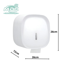 PORTA PAPEL HIGIENICO BRANCO DISPENSER ROLAO INVOQ CENTER - PREMISSE